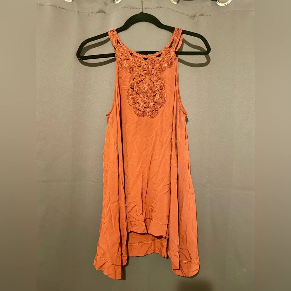 Burnt orange tank top